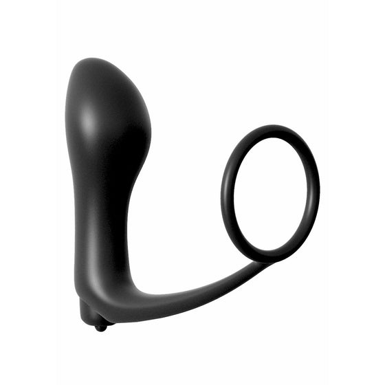 Pipedream - Ass Gasm Vibrating Cockring Plug - Mr. und Mrs. Love