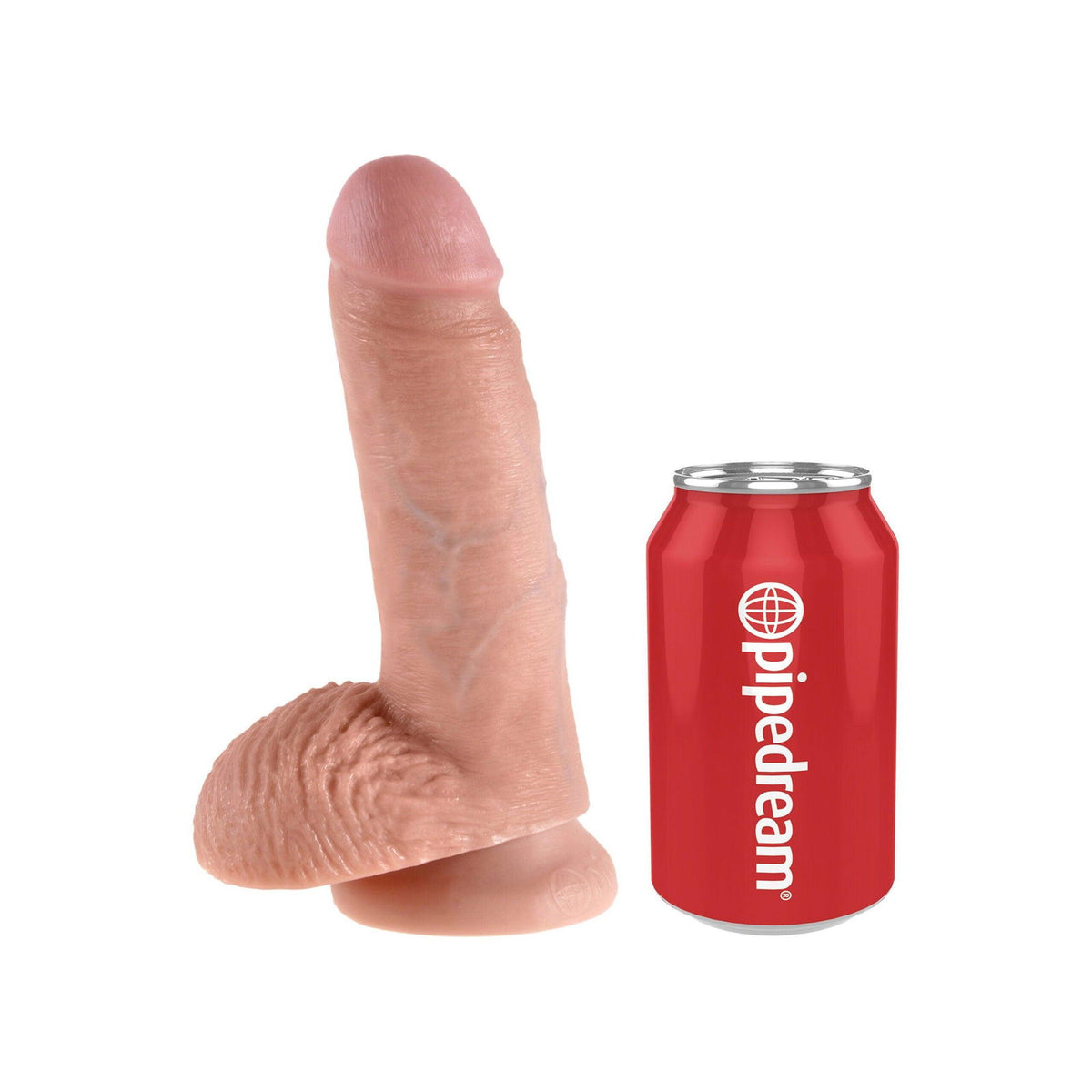 Pipedream - Phallus 7 Inch With Balls – Produktbild