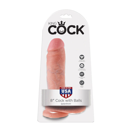 Pipedream - Cock 8 Inch With Balls - Mr. und Mrs. Love