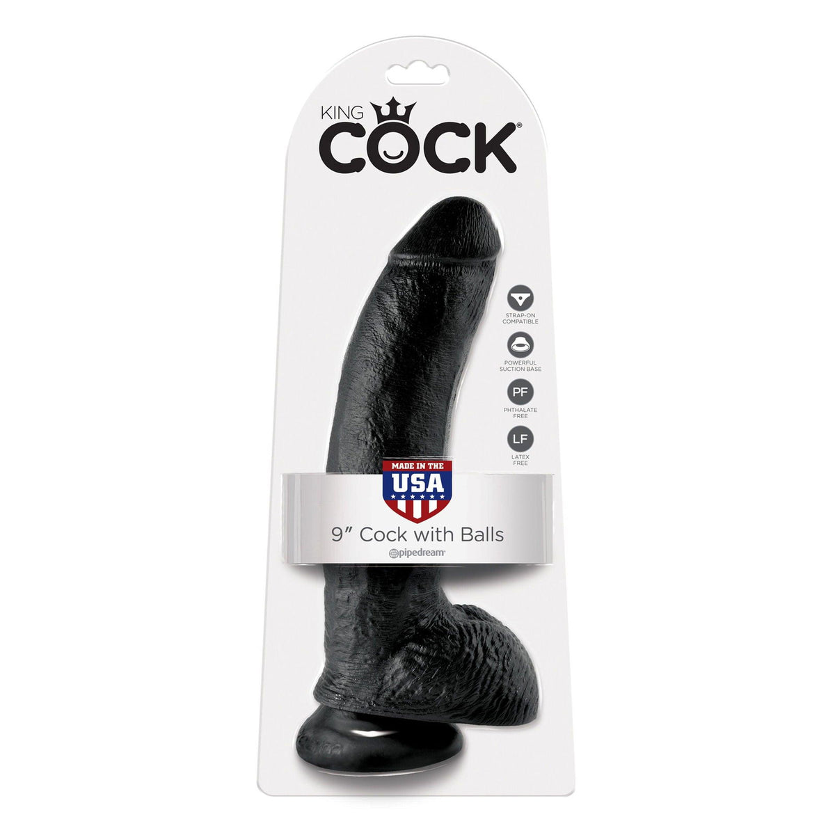 Pipedream - Phallus 9 Inch With Balls – Produktansicht 5