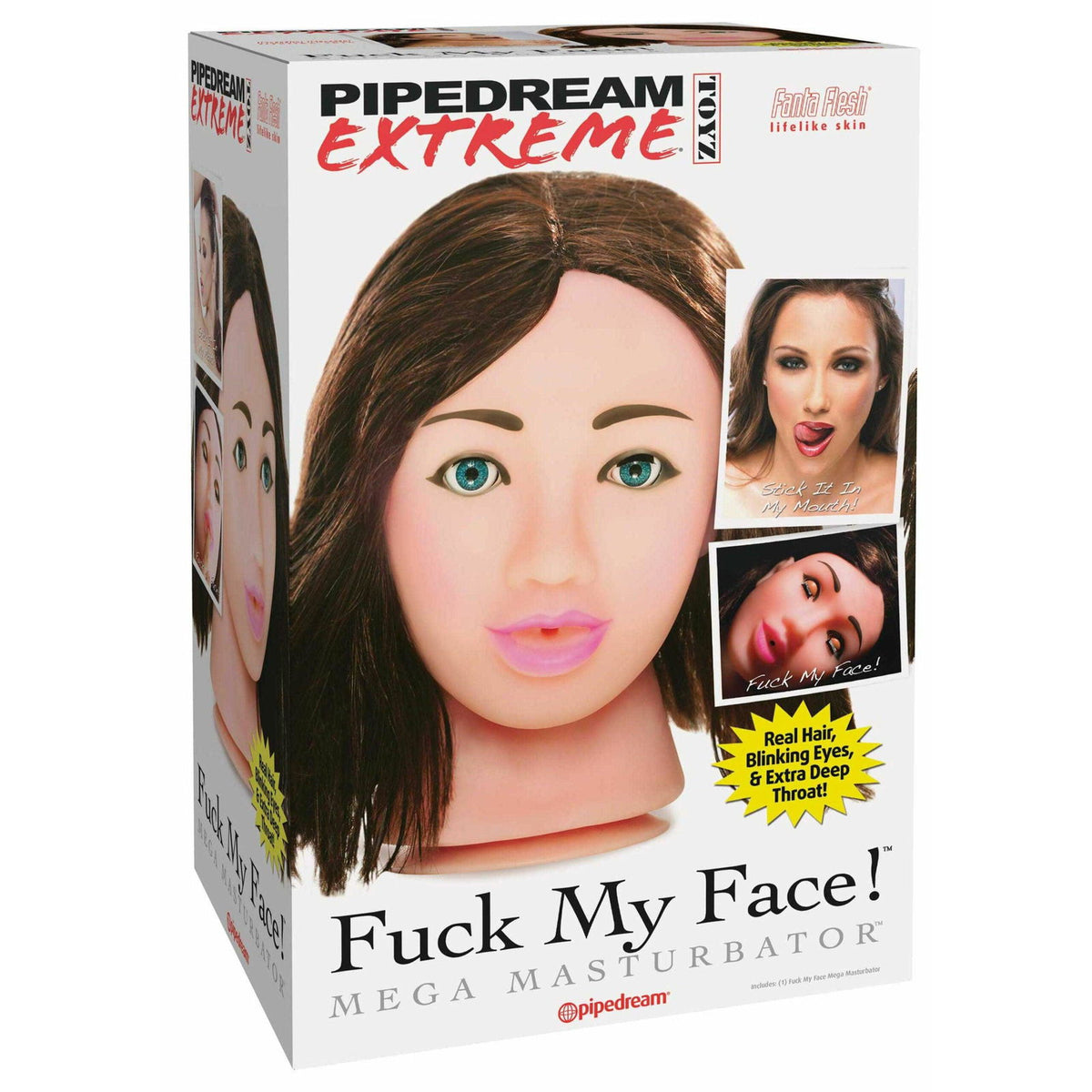Pipedream - Pleasure My Face - Brunette – Produktansicht 2