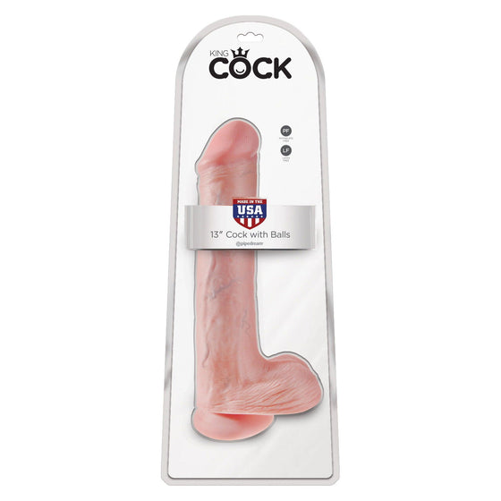 Pipedream - King Cock 13Inch With Balls - Mr. und Mrs. Love