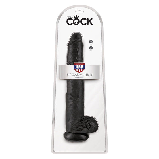 Pipedream - King Cock 14Inch With Balls - Mr. und Mrs. Love