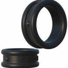  Pipedream - Max Width Silicone Rings Black - Mr. und Mrs. Love