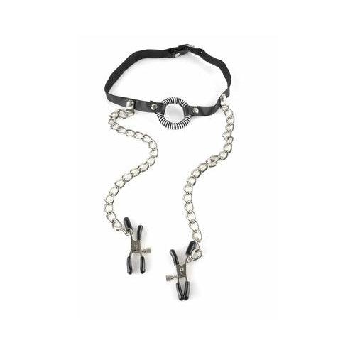 Pipedream - O-Ring Gag Nipple Clamps - Mr. und Mrs. Love