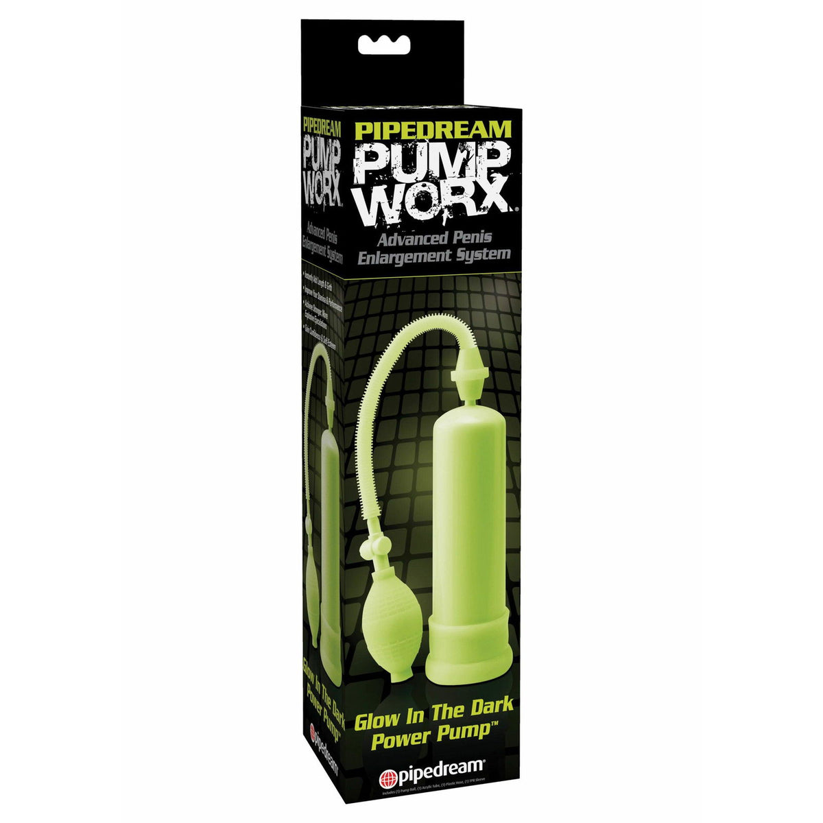 Pipedream - PW Glow In The Dark Power Pump – Produktansicht 2