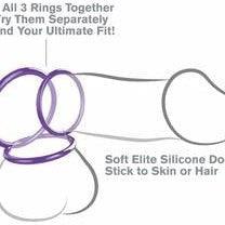 Pipedream - Silicone 3 Piece Stamina Set – Produktansicht 3