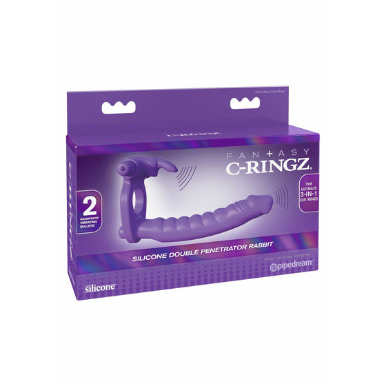 Pipedream - Silicone Double Pene Rabbit - Mr. und Mrs. Love
