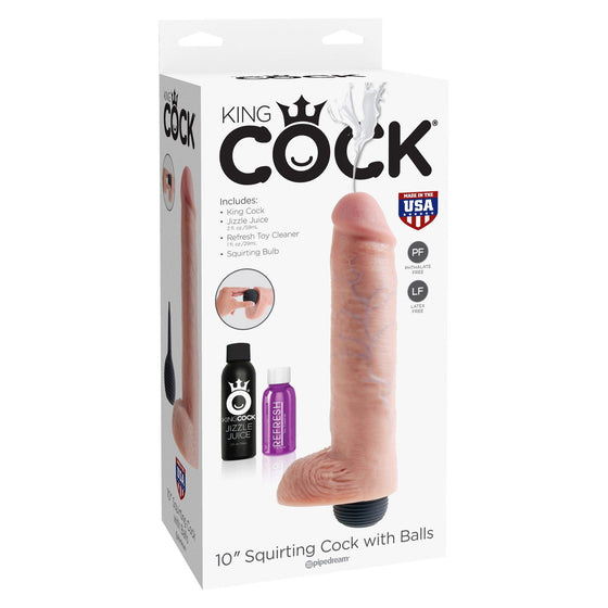 Pipedream - Squirting Cock 10 Inch - Mr. und Mrs. Love