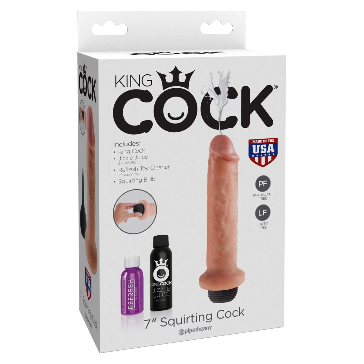 Pipedream - Squirting Phallus 7 Inch – Produktansicht 2