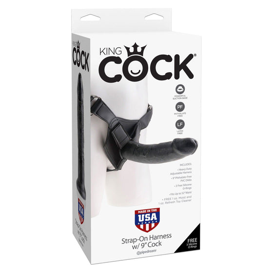 Pipedream - Strap-On Harness 9 Inch Cock - Mr. und Mrs. Love