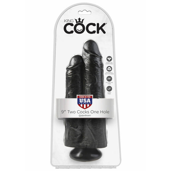 Pipedream - Two Cocks One Hole 9 Inch - Mr. und Mrs. Love
