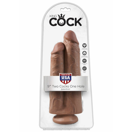 Pipedream - Two Cocks One Hole 9 Inch - Mr. und Mrs. Love
