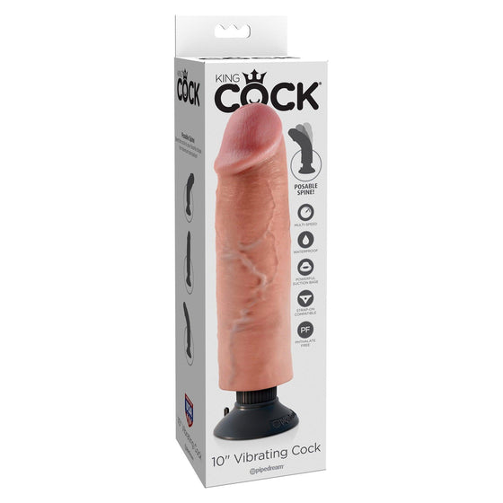 Pipedream - Vibrating Cock 10 Inch - Mr. und Mrs. Love