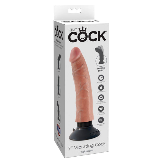 Pipedream - Vibrating Cock 7 Inch - Mr. und Mrs. Love