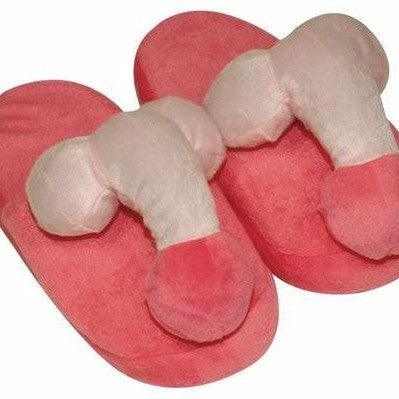 hausschuhe Plusch-penis – Produktbild