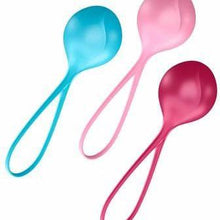  SATISFYER Balls Training Set Single turquoise-red-pink - Mr. und Mrs. Love