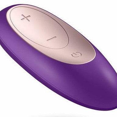 SATISFYER Partner Double Plus Remote Control purple - Mr. und Mrs. Love