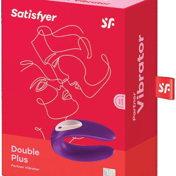 SATISFYER Partner Double Plus purple - Mr. und Mrs. Love