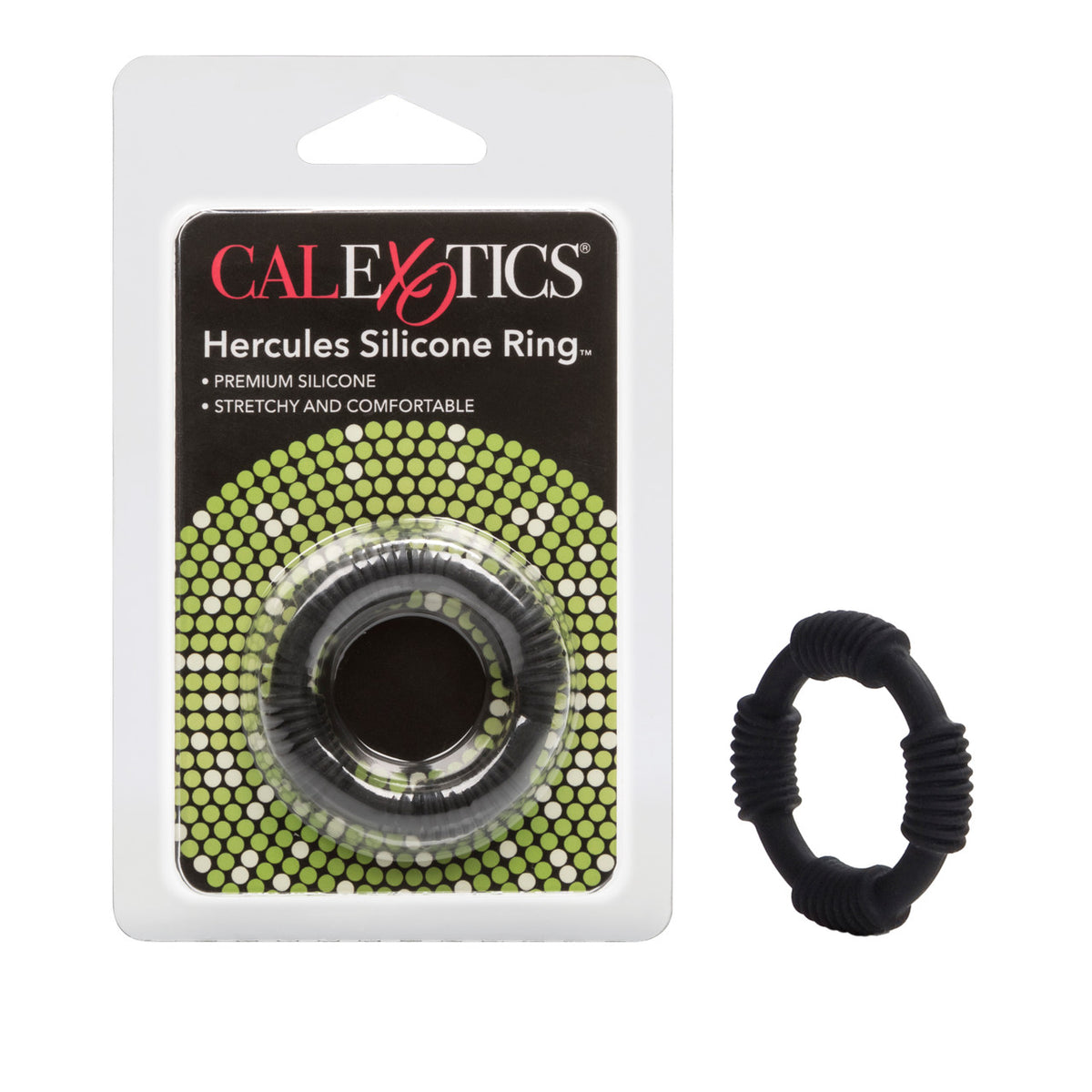 CalExotics Hercules Silicone Ring Black – Produktansicht