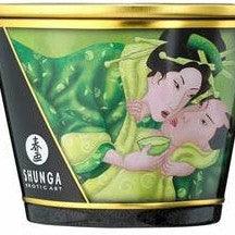 Shunga Massagekerze Grüner Tee-Zenitude 170 ml - Mr. und Mrs. Love
