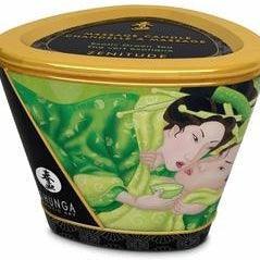 Shunga Massagekerze Grüner Tee-Zenitude 170 ml - Mr. und Mrs. Love
