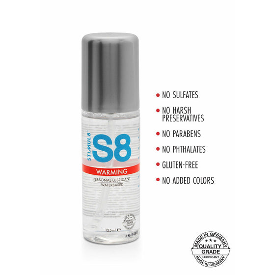 Stimul8 S8 - WB Warming Lube 125ml - Mr. und Mrs. Love