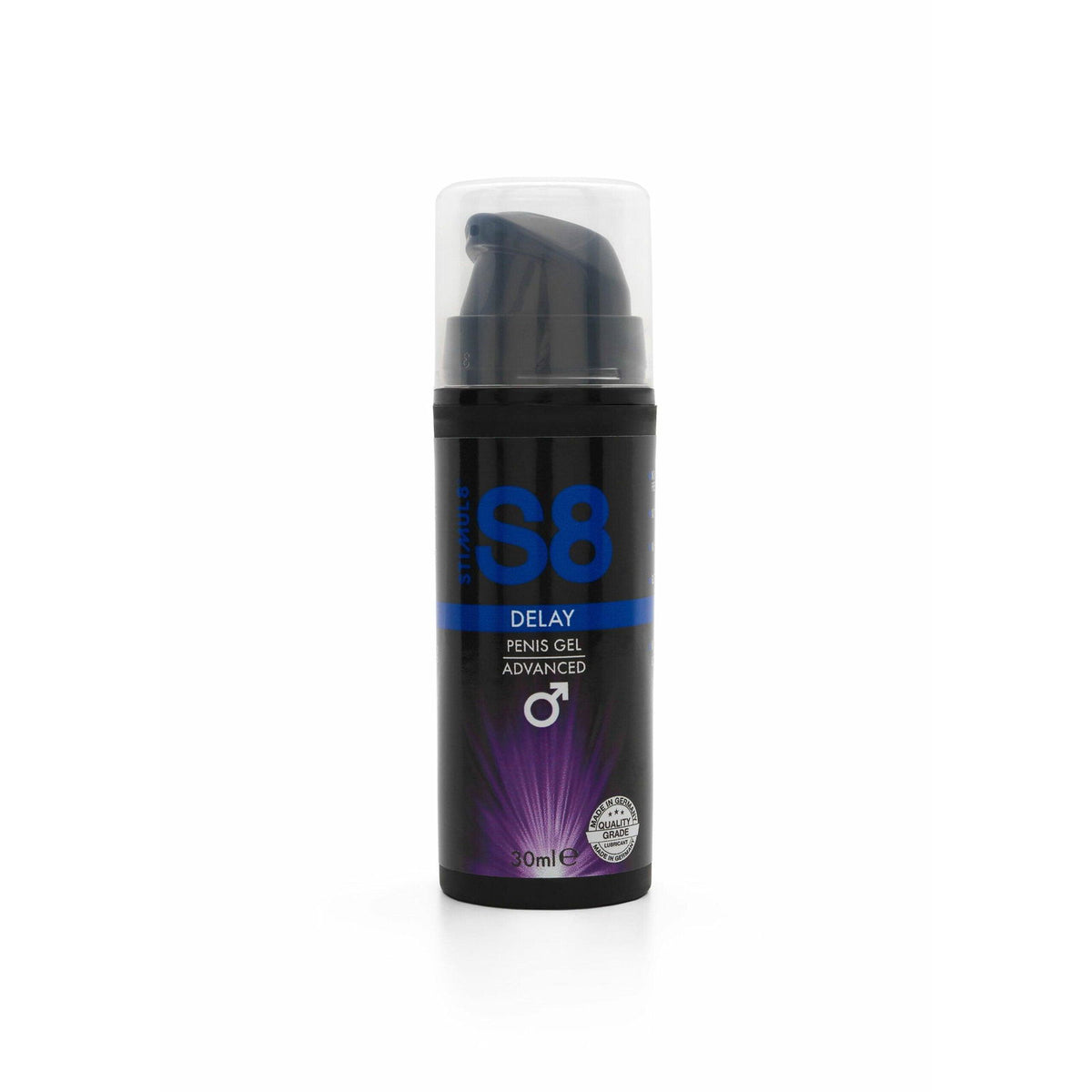 Stimul8 S8 Delay Penis Gel 30ml – Produktbild