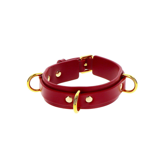 TABOOM Bondage in Luxury D-Ring Collar Deluxe - Mr. und Mrs. Love