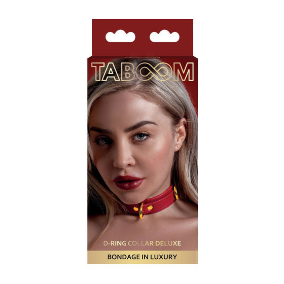 TABOOM Bondage in Luxury D-Ring Collar Deluxe - Mr. und Mrs. Love