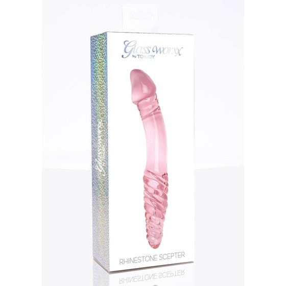 TOYJOY - Glass Worxx Rhinestone Scepter - Mr. und Mrs. Love