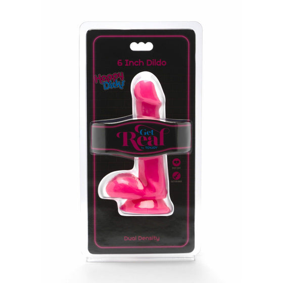 TOYJOY - Happy Dicks Dildo 6 Inch Balls - Mr. und Mrs. Love