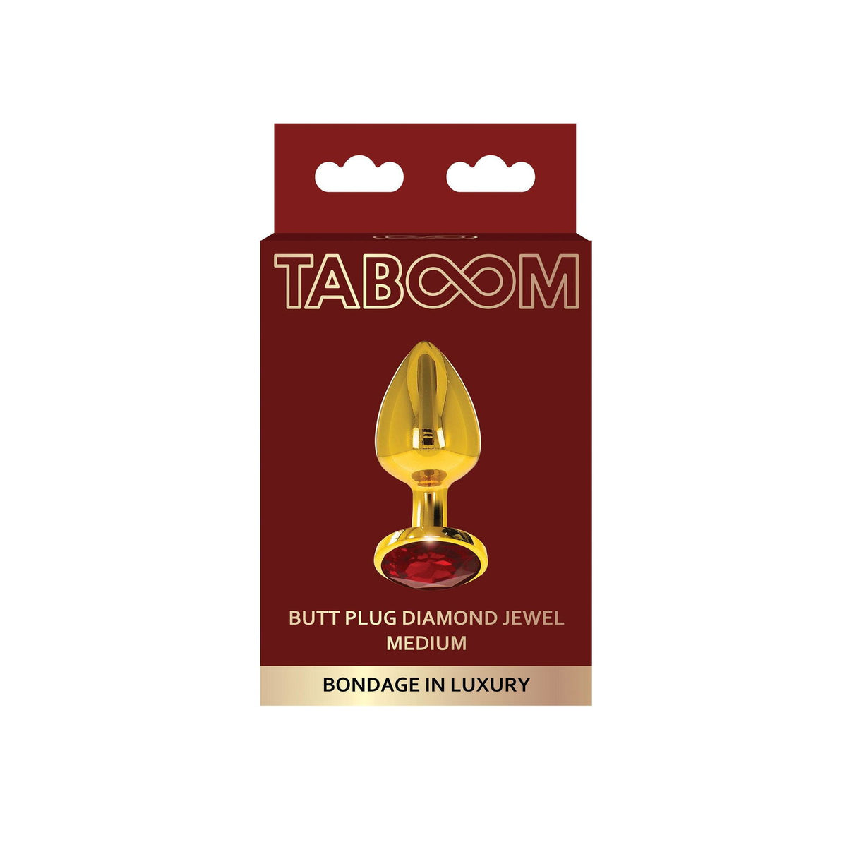 Taboom Butt Plug With Diamond Jewel M – Produktansicht 2