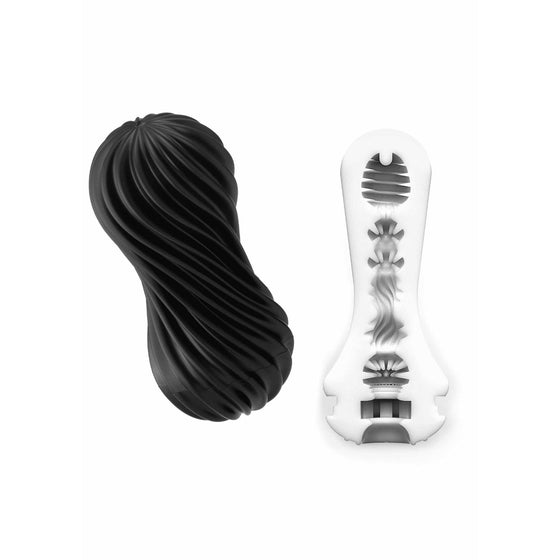 Tenga Flex Masturbation Sleeve Black - Mr. und Mrs. Love