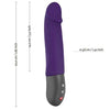 Fun Factory STRONIC REAL Dark Violet – Größenansicht
