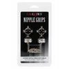 CalExotics - 4 - Point Nipple Press with Bells - Mr. und Mrs. Love