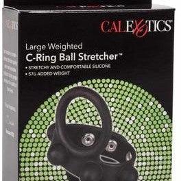 CalExotics - C - Ring Ball Stretcher Large - Mr. und Mrs. Love