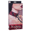 CalExotics - Scandal Collar with Leash - Mr. und Mrs. Love