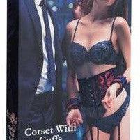 CalExotics - Scandal Corset with Cuffs - Mr. und Mrs. Love