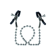  CalExotics - Silver Beaded Nipple Clamps - Mr. und Mrs. Love