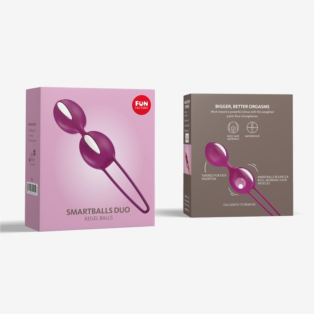FUN FACTORY SMARTBALLS DUO – White Grape Verpackung