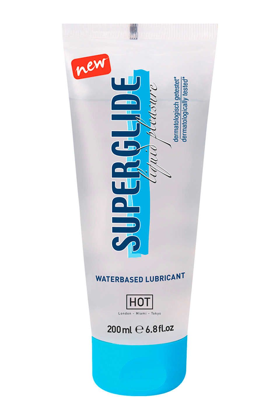 HOT Superglide 200 ml – Gleitgel auf Wasserbasis