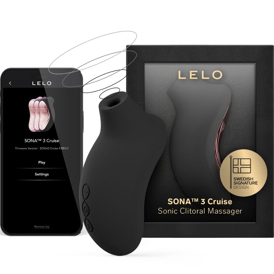 LELO SONA 3 Cruise Schwarz – Produktansicht