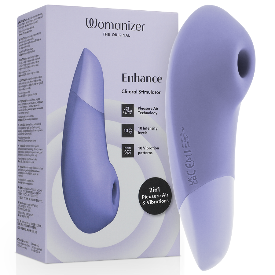 Womanizer ENHANCE in Lila, originale Produktansicht