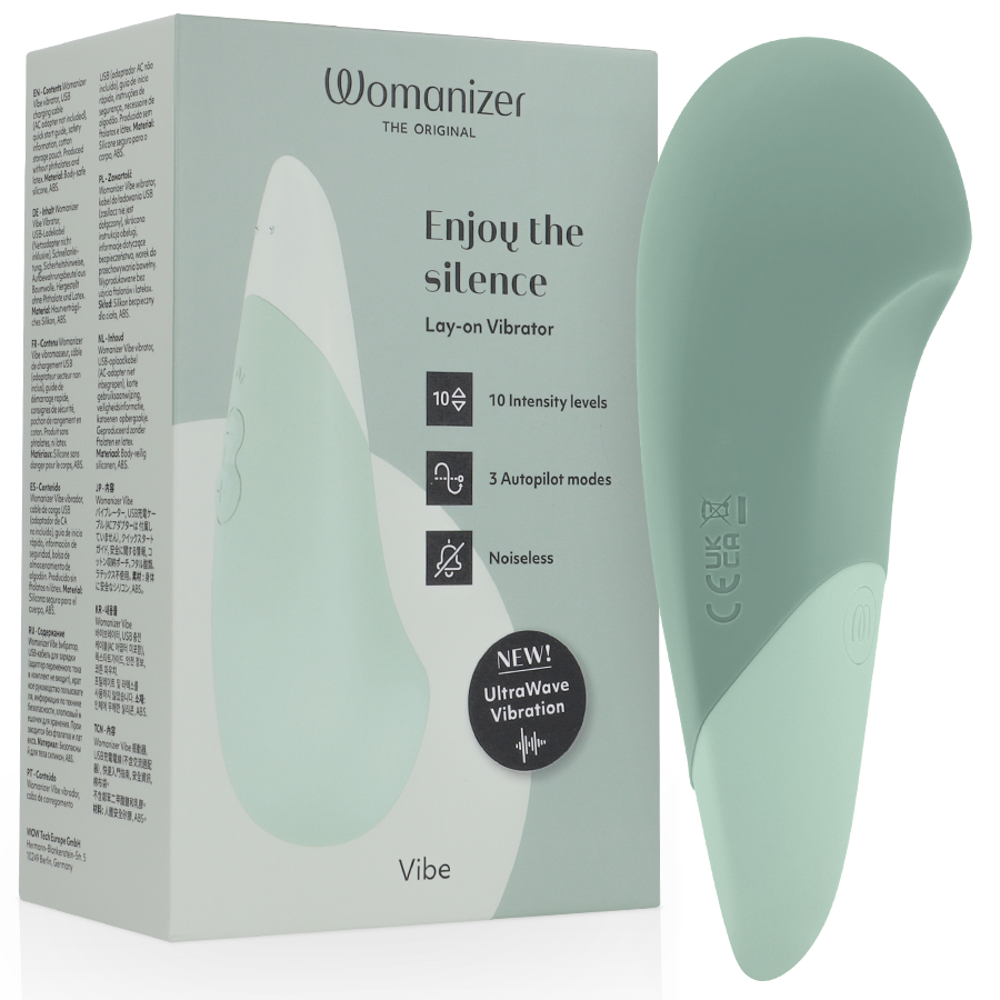 Womanizer VIBE in Salbeigrün – Original-Produktansicht