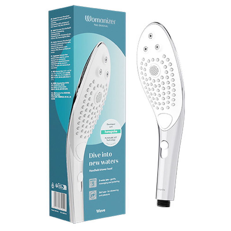 Womanizer WAVE in Chrom – Original-Produktansicht