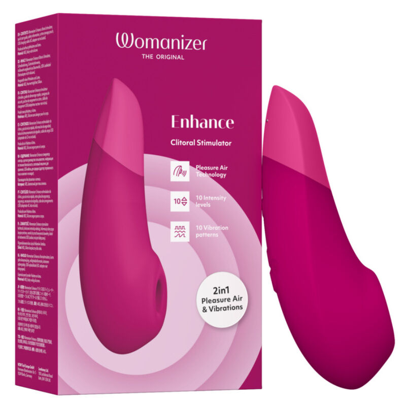Womanizer ENHANCE in Rosa, originale Produktansicht