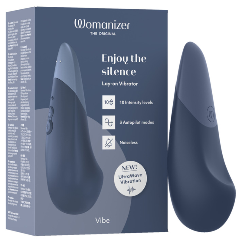 Womanizer VIBE in Dunkelblau – Original-Produktansicht