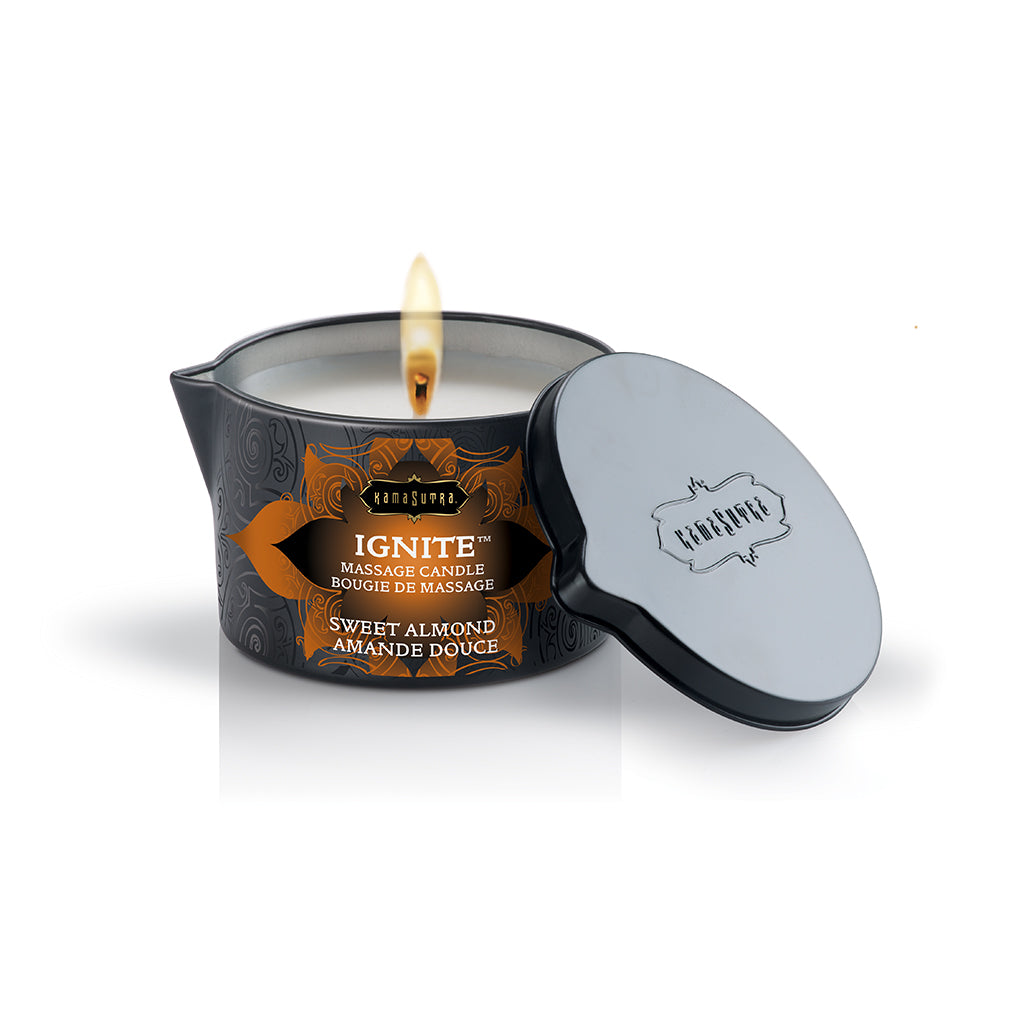 KamaSutra Ignite Sweet Almond – Massagekerze 170 g