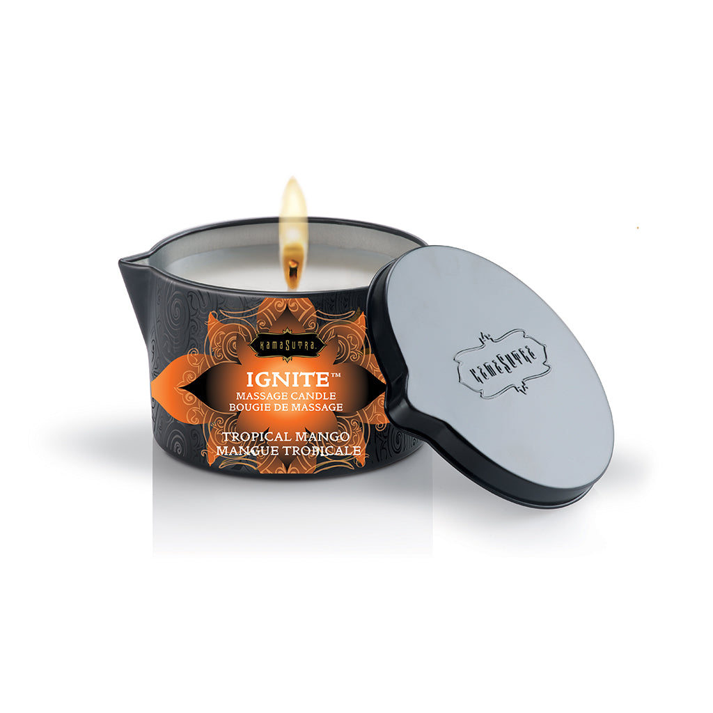 KamaSutra Ignite Tropical Mango – Massagekerze 170 g